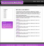 My Web Site - Purple